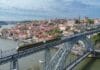 Most Ludwika I nad rzeką Douro w Porto